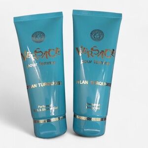 Versace Pour Femme Dylan Turquoise Perfumed Bath & Shower Gel & Body Gel 3.4oz